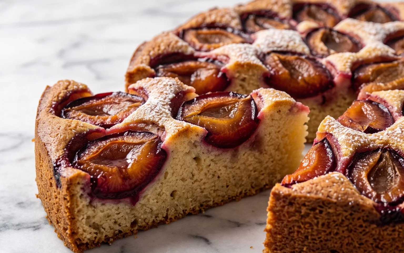 Saftiger Pflaumenkuchen ohne Hefe: Schnell & köstlich