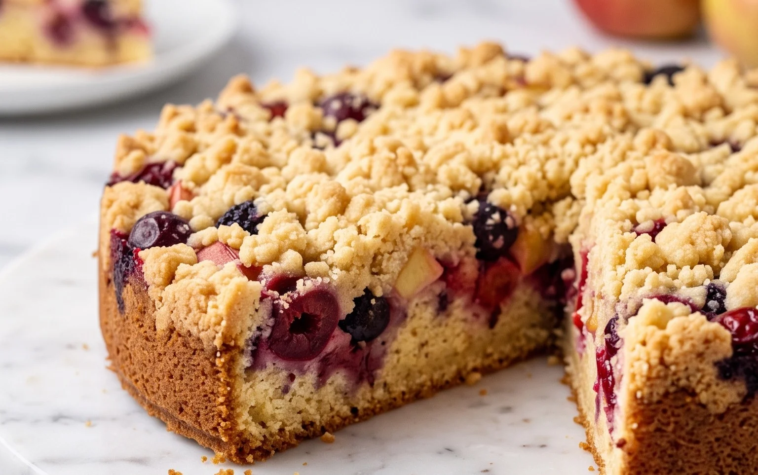 Saftiger Streuselkuchen mit Obst: Himmlischer Genuss