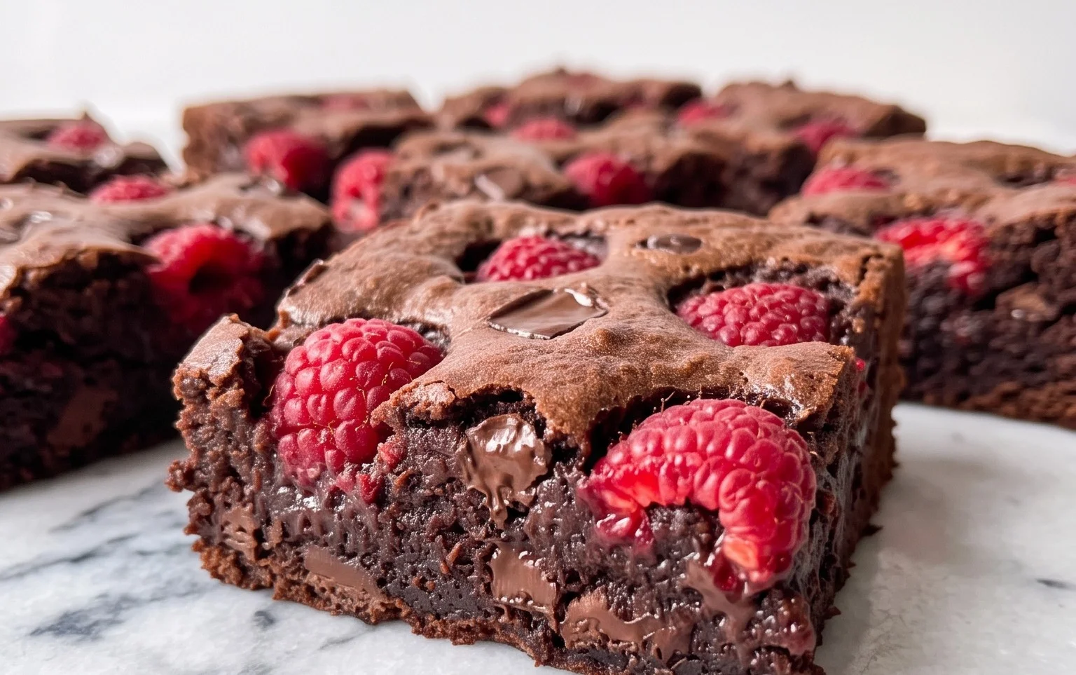 Vegane Himbeer-Schoko-Brownies: Saftig, Einfach & Köstlich