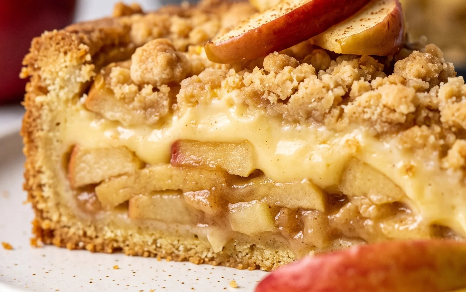 Apfelkuchen mit Vanillepudding Rezept: Du wirst nie einen anderen backen!