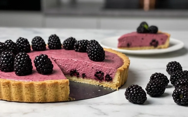 Brombeer Mousse Tarte: Sommerliche Verführung mit leichter Mousse