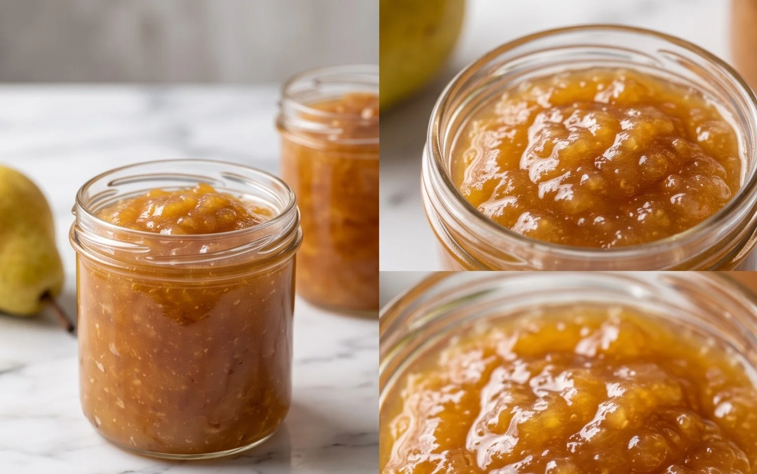 Birnen-Honig-Marmelade: Flüssiger Sonnenschein für Ihr Glas