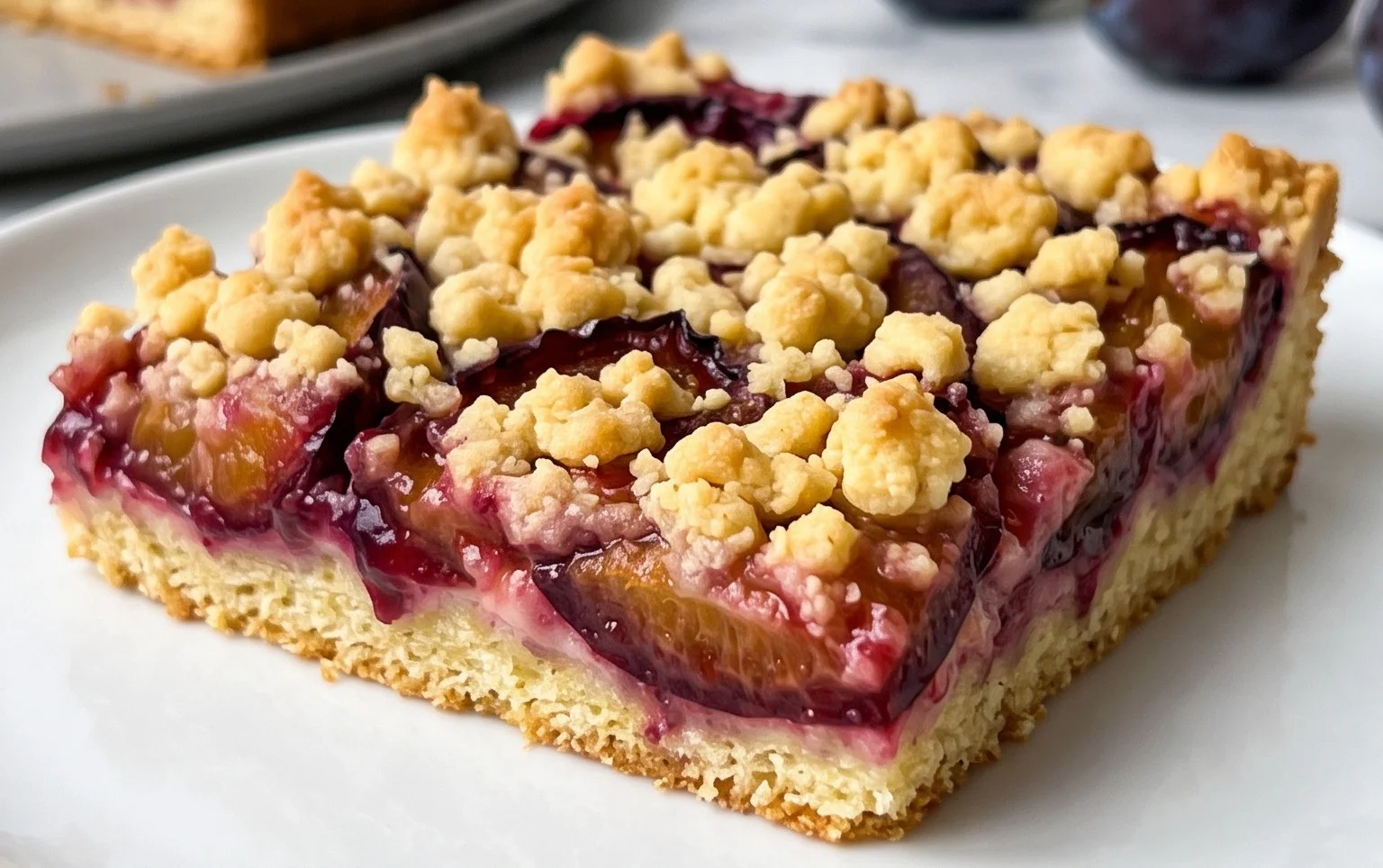 Zwetschgendatschi mit Streusel – nach Omas Rezept